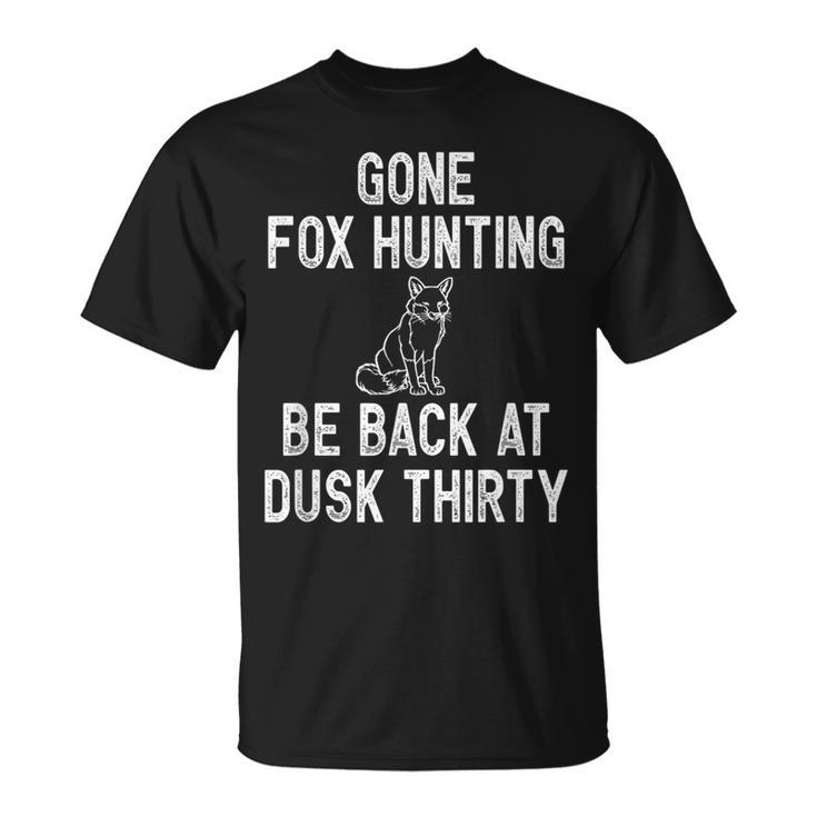 Fox Hunting S Great Hunter Idea T-Shirt