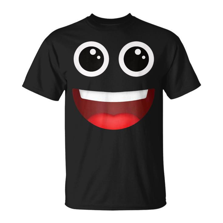 Group Costume Halloween Team Outfit Poop Emoticon T-Shirt