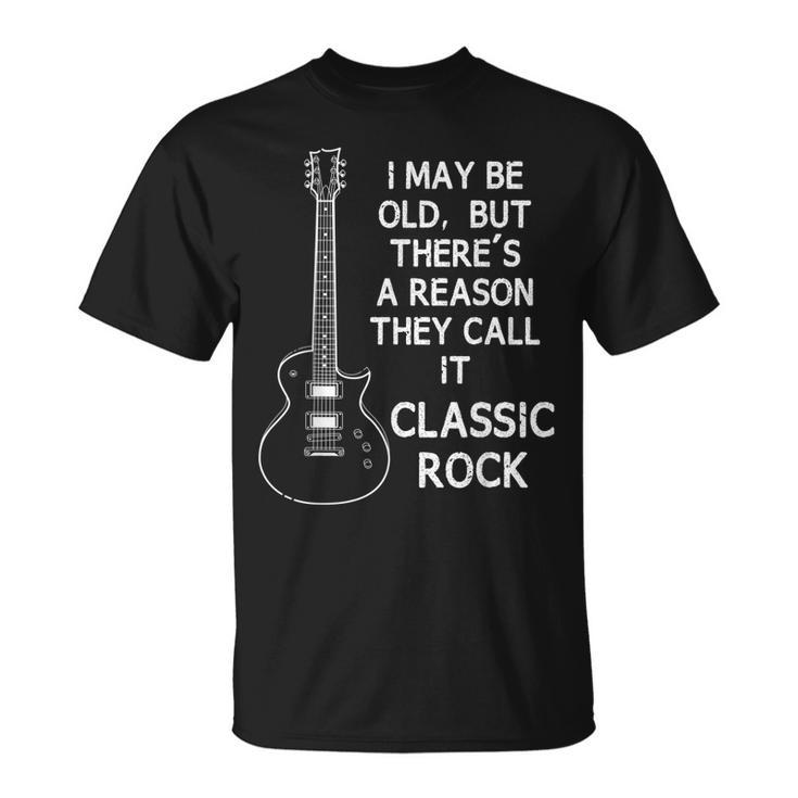 Funny Guitar Guitarist Musician Rock Music Gift Men Dad  Unisex T-Shirt