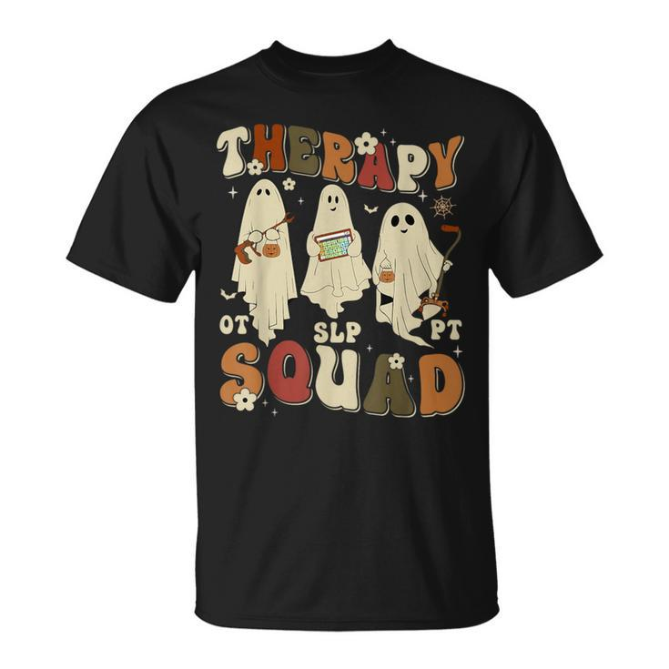 Therapy Squad Slp Ot Pt Team Halloween Therapy Squad T-Shirt