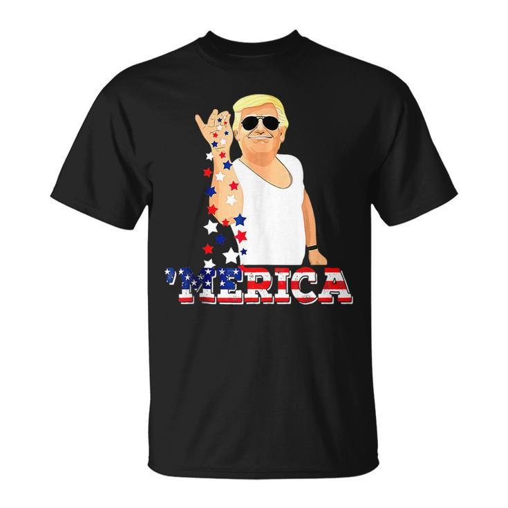 Funny Trump Bae 4Th Of July Trump Salt Freedom Salt Funny Gifts Unisex T-Shirt