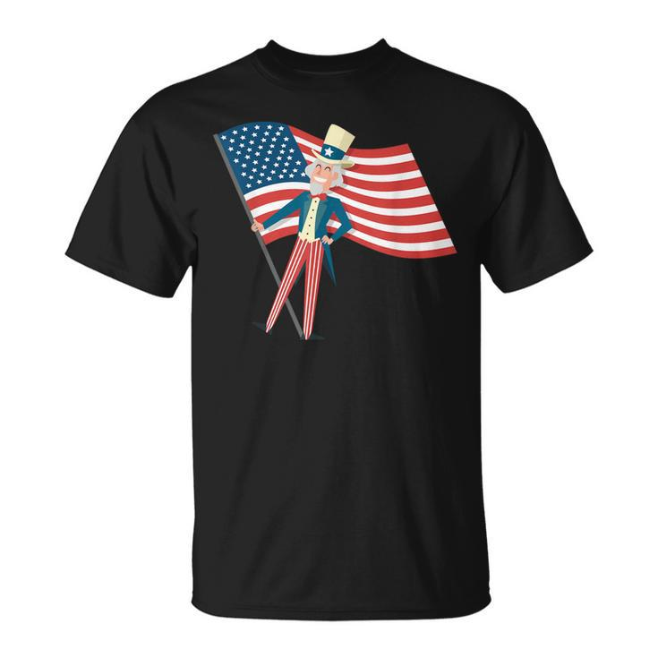 Funny Uncle Sam Griddy 4Th Of July Independence Day Unisex T-Shirt