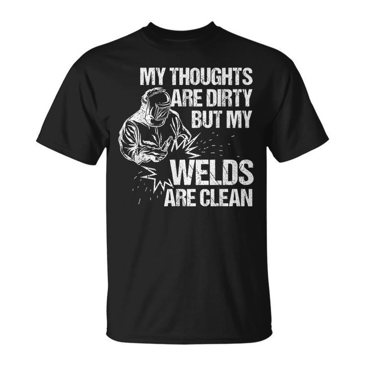 Funny Welding Designs For Men Dad Metal Workers Blacksmith  Unisex T-Shirt