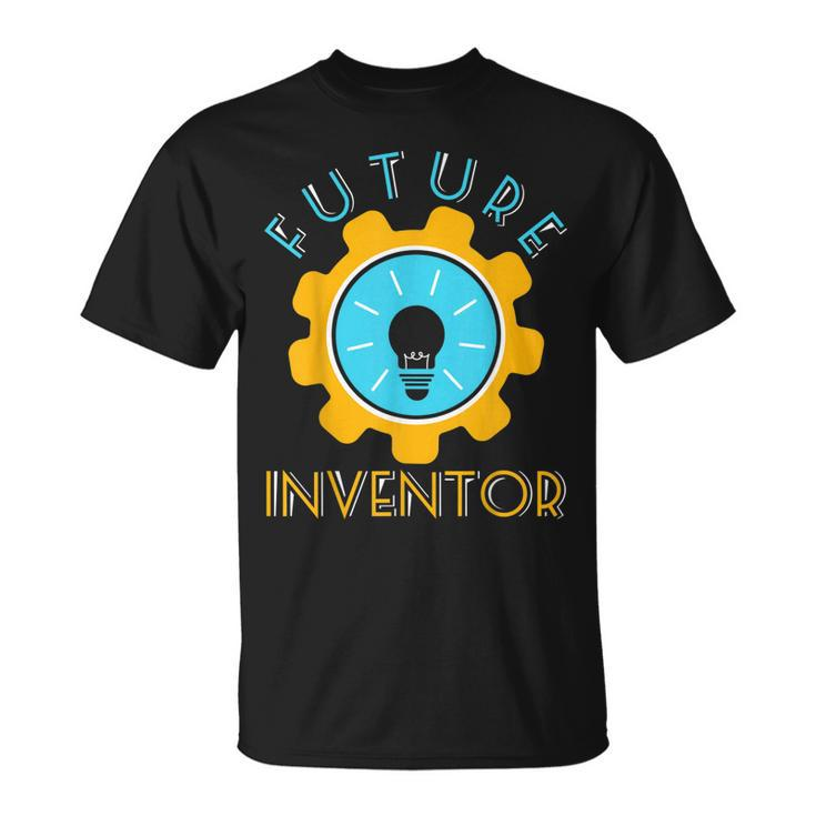 Future Inventor Future Scientist Squad Lightbulb Creator Kid Unisex T-Shirt