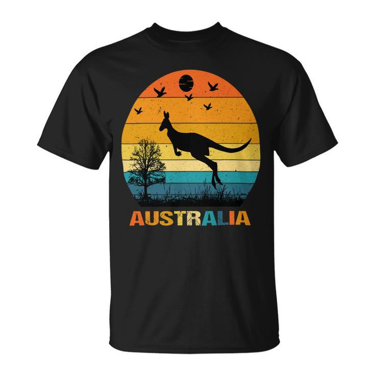 G Day Mate Kangaroo Aussie Animal Australia Flag Australia 2 Unisex T-Shirt