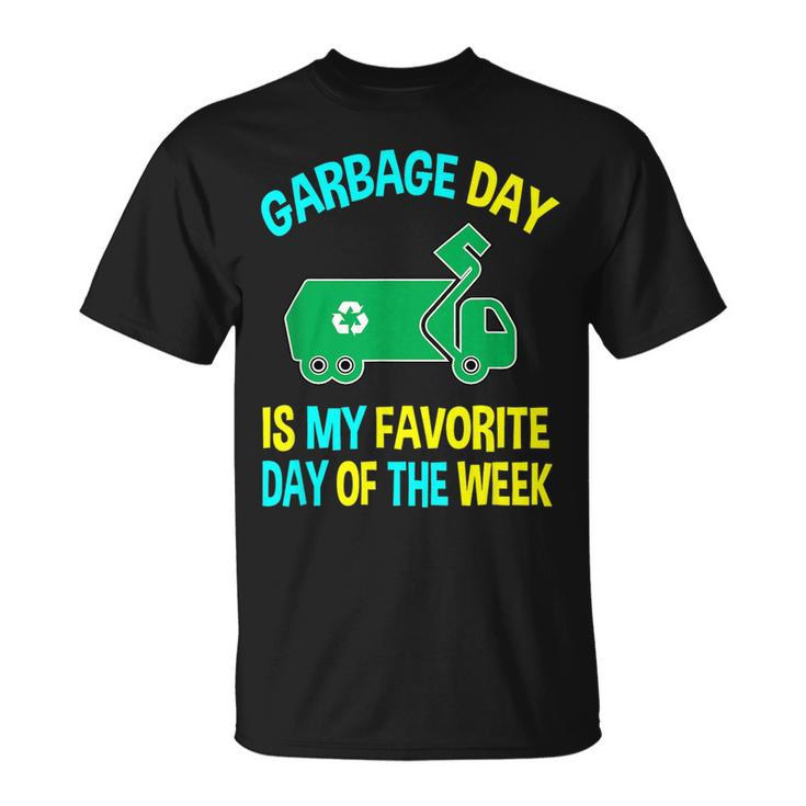 Garbage Uniform Trash Kids Garbage Man Costume Truck  Unisex T-Shirt