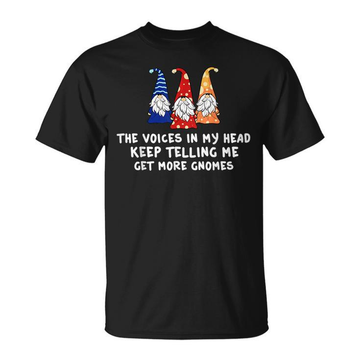 Garden Gnome Gnomies Gardening T-Shirt