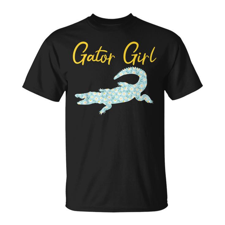 Gator Girl Alligator Lover Zookeeper Crocodile T-shirt