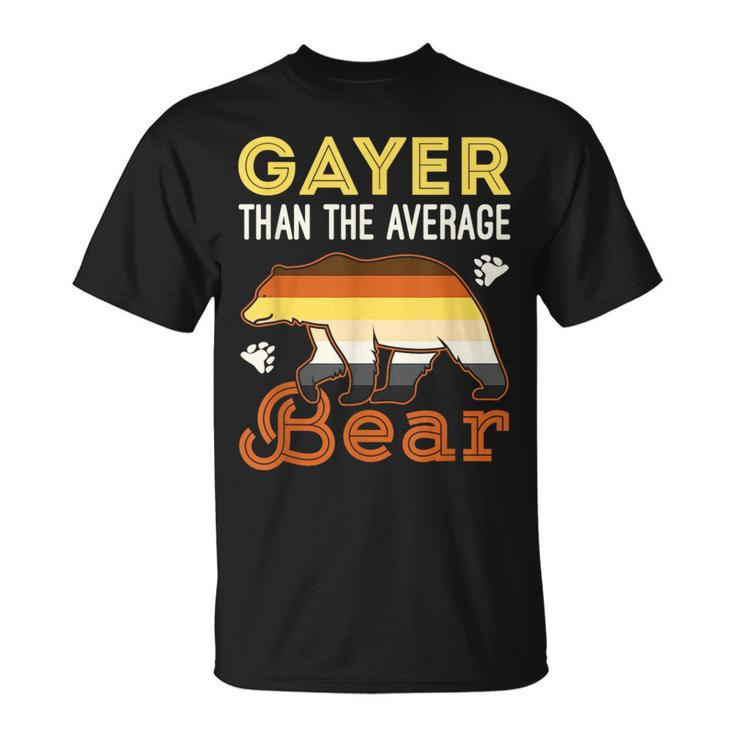 Gay Bear Pride Flag Subculture Men Male Lgbtq  Unisex T-Shirt