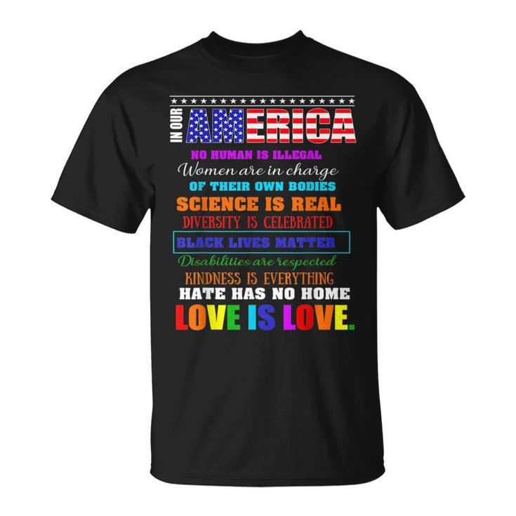 Gay Lesbian Lgbt 4Th Of July Month  Unisex T-Shirt
