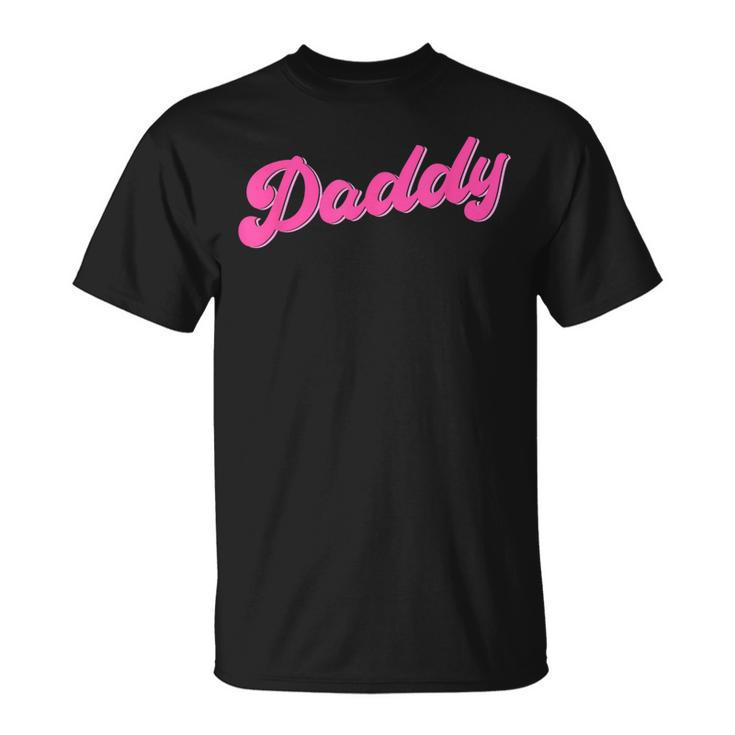 Gay Pride Lgbt Pink Bear Gay Daddy  Unisex T-Shirt