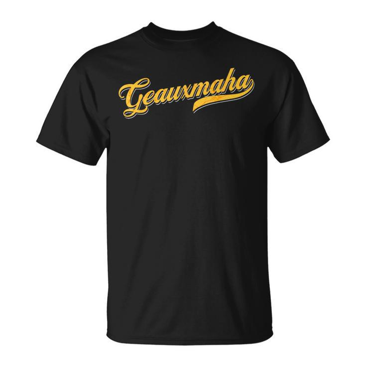 Geauxmaha Baseball Baseball Funny Gifts Unisex T-Shirt