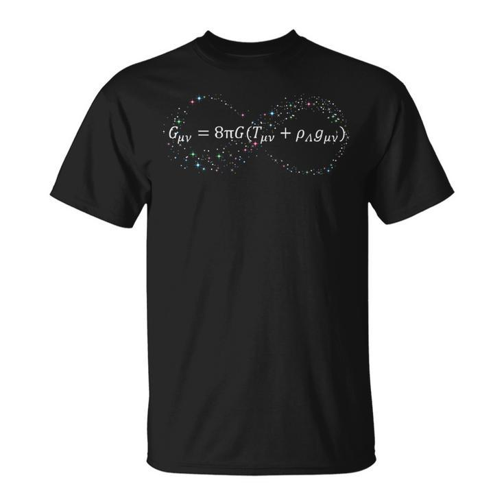 General Relativity Genial Mathematical Equation T-Shirt