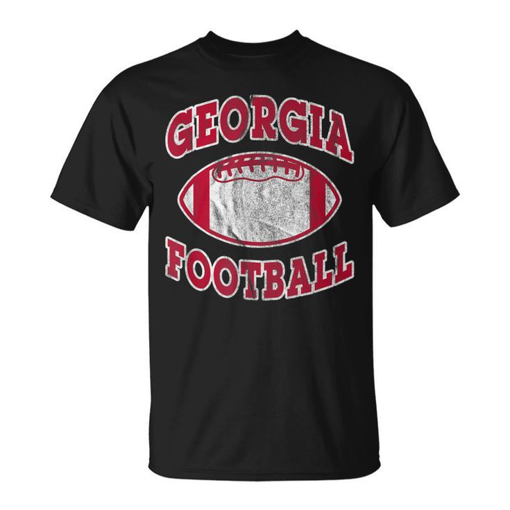 Georgia Football Vintage Distressed  Unisex T-Shirt