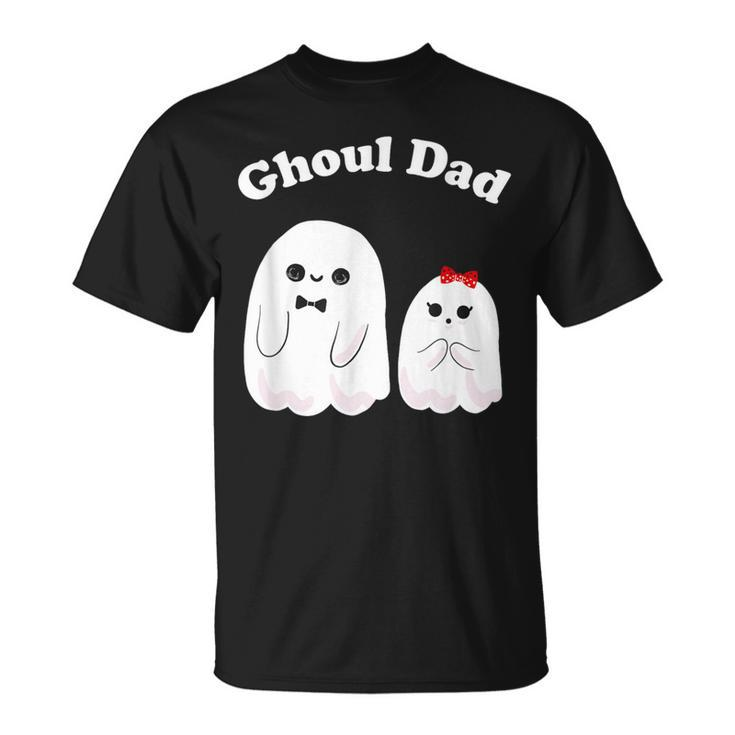 Ghoul Dad Daddy Ghost Father Halloween Costume T-Shirt