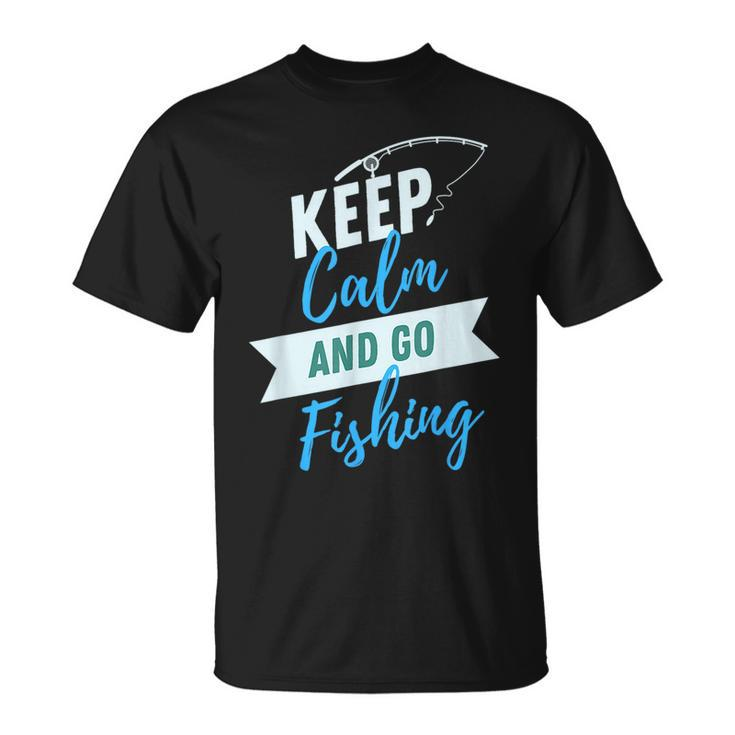 Go Fishing Gift From Kids Fathers Day Dad T  Unisex T-Shirt