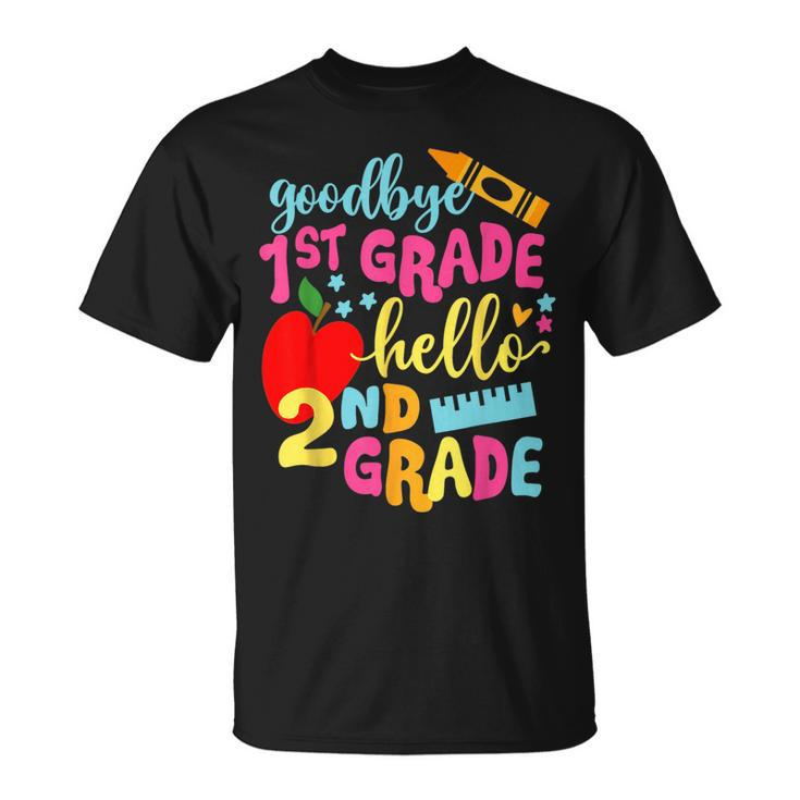 Goodbye 1St Grade Class Of 2023 Graduate Hello 2Nd Grade  Unisex T-Shirt