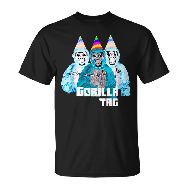 Gorilla Tag Jmancurly Merch For Boys Vr Gaming Boys Ns T-Shirt