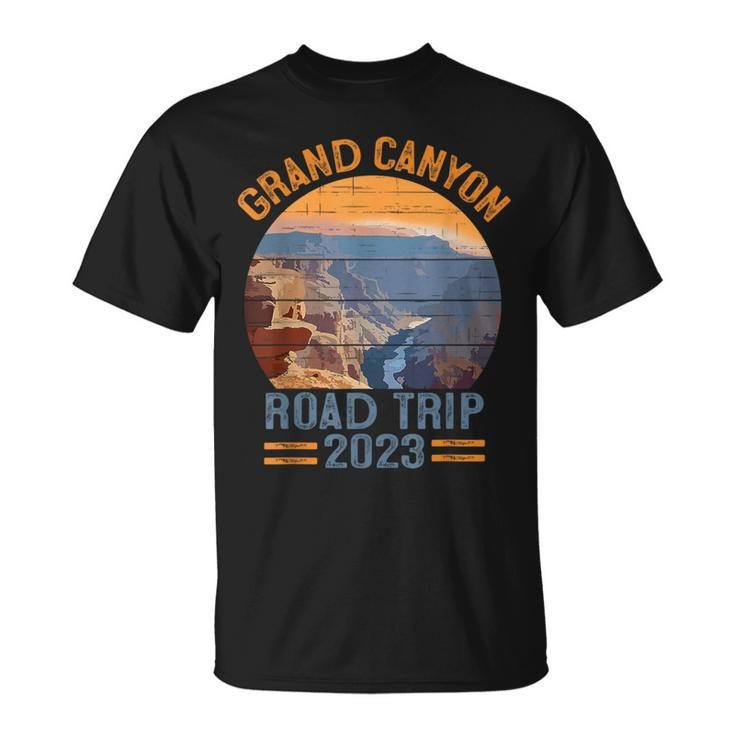 Grand Canyon National Park Road Trip 2023 Family Vacation T-Shirt