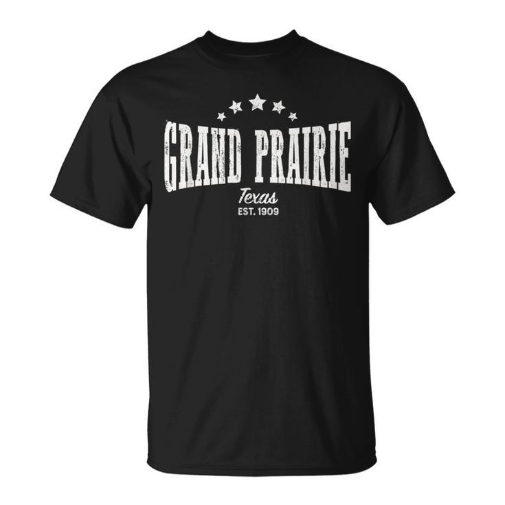 Grand Prairie Tx Distressed Vintage Home City Pride T-Shirt