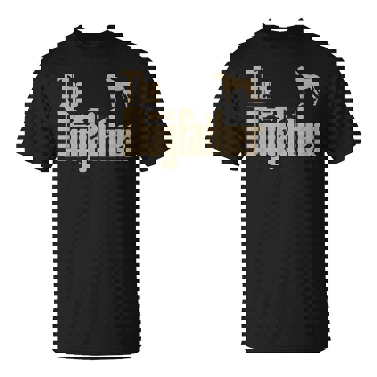 Great Dane Dog Lovers The Dogfather Men T-Shirt