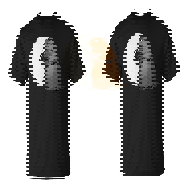 Groundhog Day Shadow Puppet T-Shirt