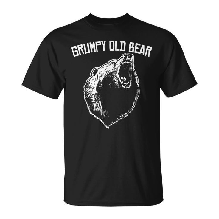 Grumpy Old Bear Funny Grumpy Grandpa  Unisex T-Shirt