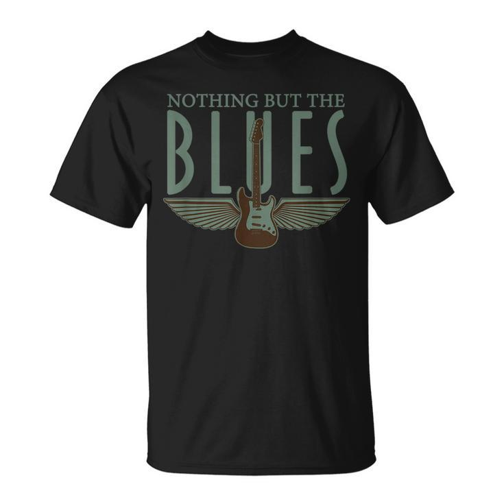 Guitarist Musician Blues Guitar Vintage Blues Music Lover  Unisex T-Shirt