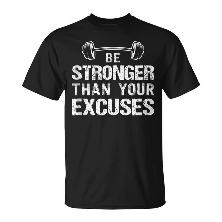 Gym Motivational Quote Bodybuilding Weightlifting Exercise  Unisex T-Shirt