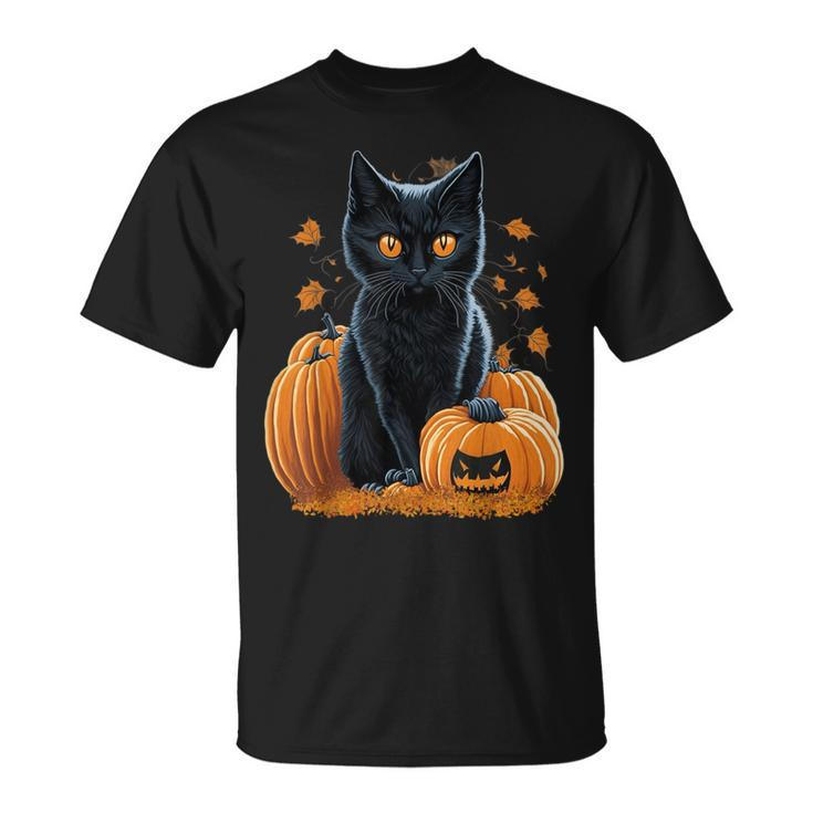 Halloween Cats Cat Halloween T-Shirt