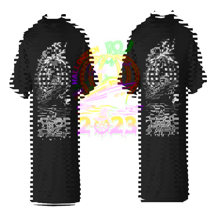 Halloween Cruise Squad 2023 Pumpkin Family T-Shirt