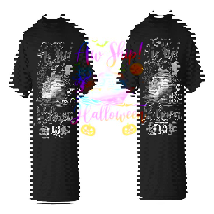 Halloween Cruise Squad Family 2023 Cruising Crew Trip T-Shirt