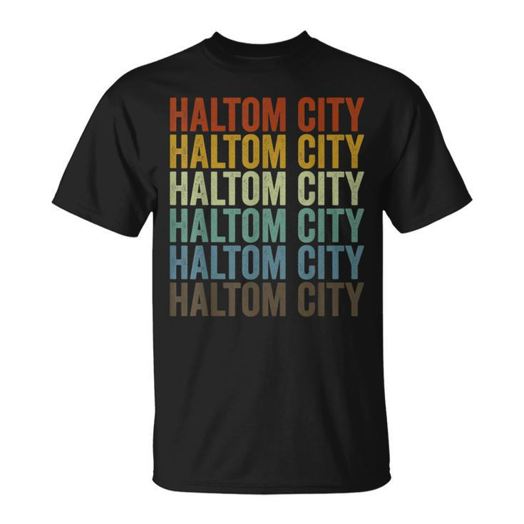 Haltom City City Retro T-Shirt