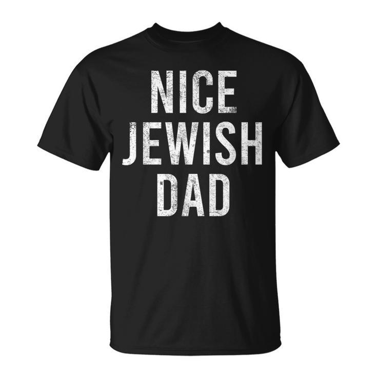 Hanukkah Nice Jewish Dad Cool Chanukah Festival Jewish T-Shirt