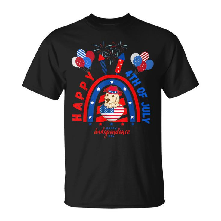 Happy 4Th Of July 2023 For Kids Funny Dog 4Th Of July 2023 Unisex T-Shirt