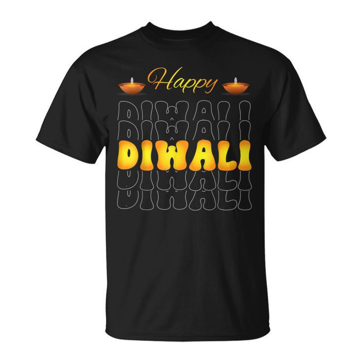 Happy Diwali Festival Of Lights For Indian Hinduism T-Shirt