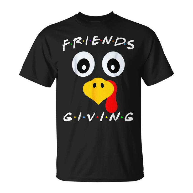 Happy Friendsgiving Matching Turkey Friend Thanksgiving 2023 T-Shirt