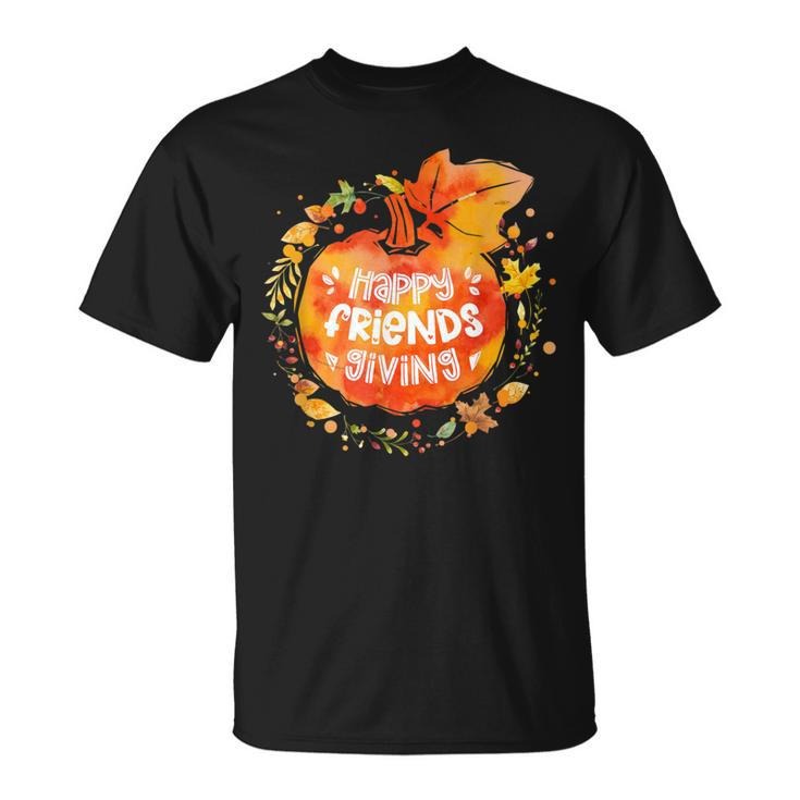 Happy Friendsgiving Thanksgiving With Friends T-Shirt