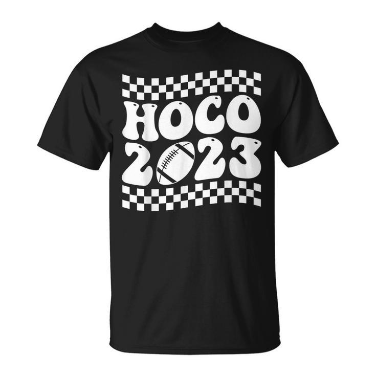 Hoco 2023 Homecoming Football Game Day School Reunion T-Shirt