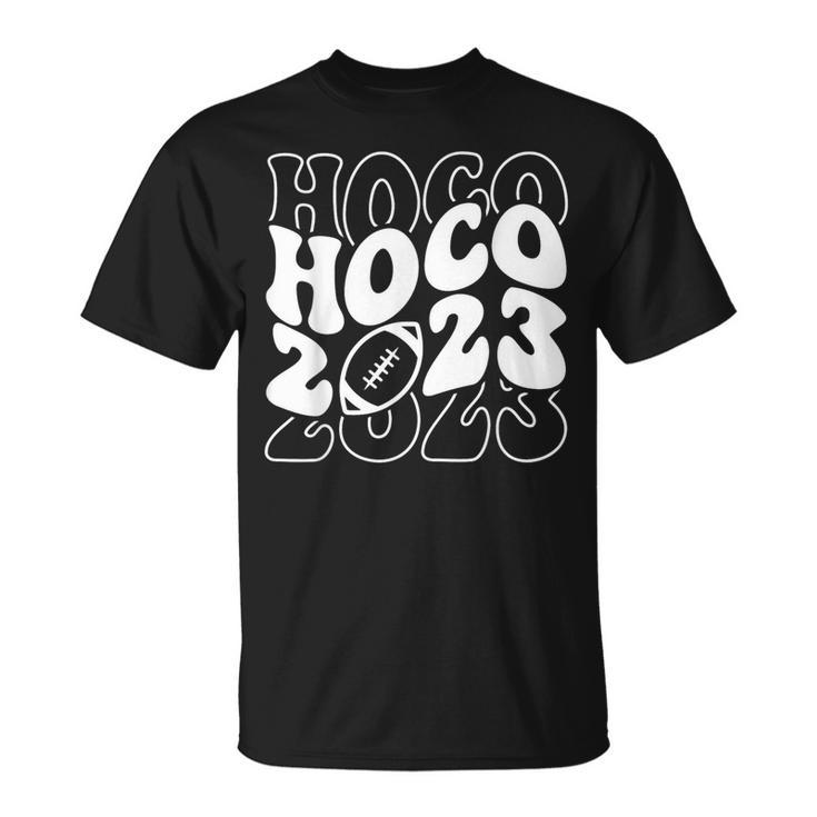 Hoco 2023 Homecoming Retro Wavy Style School Reunion T-Shirt