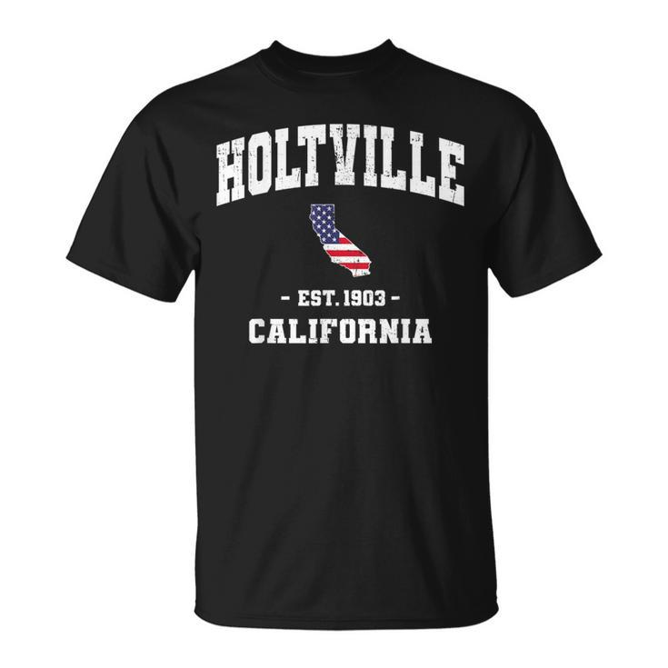 Holtville California Ca Vintage State Athletic Sports T-Shirt