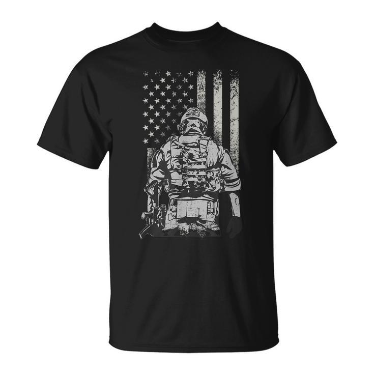Home Of The Free Because Of The Brave  Unisex T-Shirt
