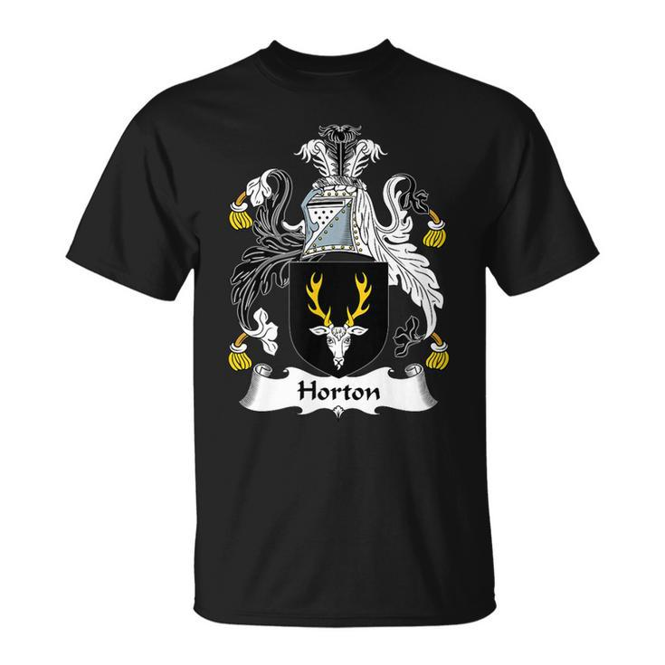 Horton Coat Of Arms Family Crest  Unisex T-Shirt