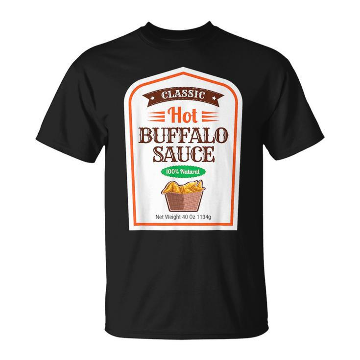Hot Buffalo Family Sauce Costume Halloween Uniform T-Shirt