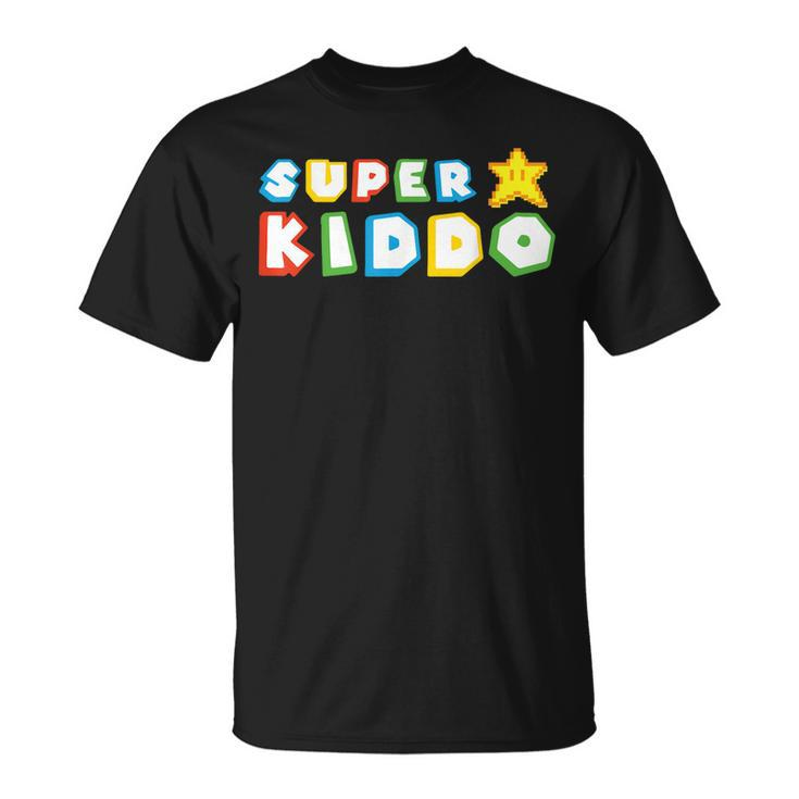Humor Super Kiddo Gaming Meme Funny Gift For Kiddo  Unisex T-Shirt
