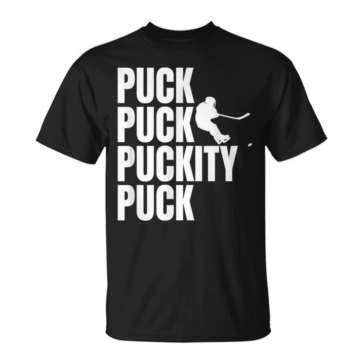 Ice Hockey  For Men Youth Boys Hockey Funny Gifts Unisex T-Shirt