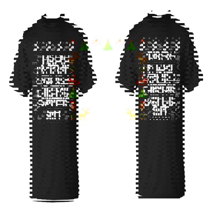 This Is My I'm Too Hot For Ugly Christmas Sweaters T-Shirt