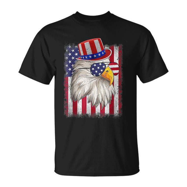 Independence Day Happy 4Th Of July Design Vintage Flag Unisex T-Shirt