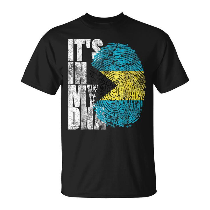 Its In My Dna Bahamas Independence Day Bahamas Funny Gifts Unisex T-Shirt
