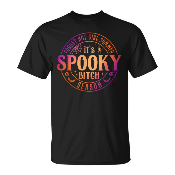 It's Spooky Bitch Season Witch Halloween T-Shirt